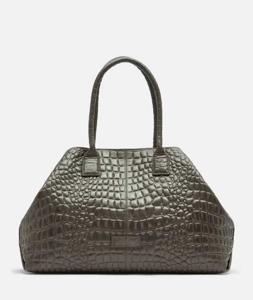 Croco Chelsea Shopper L