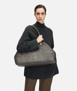 Croco Chelsea Shopper L