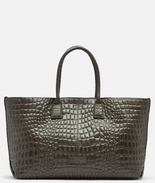 Croco Chelsea Shopper L