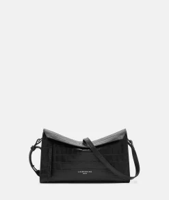 Croco Lora Shoulder Bag S
