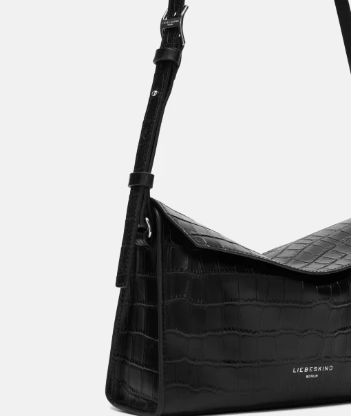 Croco Lora Shoulder Bag S