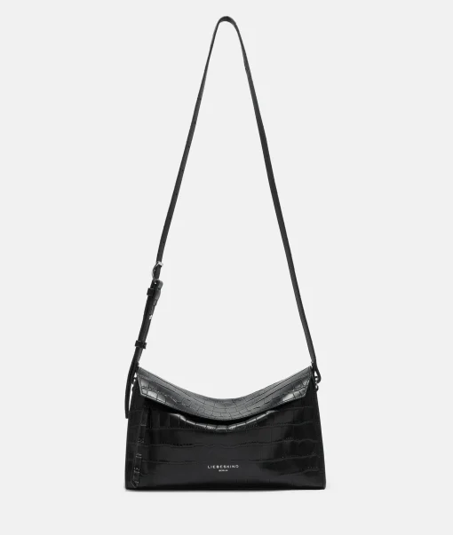 Croco Lora Shoulder Bag S