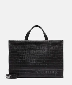 Croco Lou Satchel L
