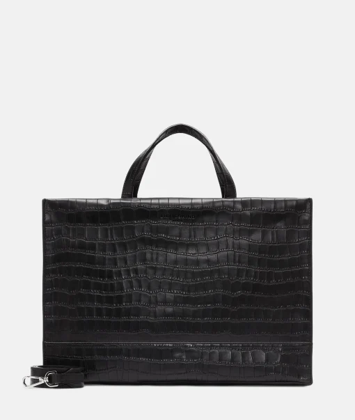Croco Lou Satchel L