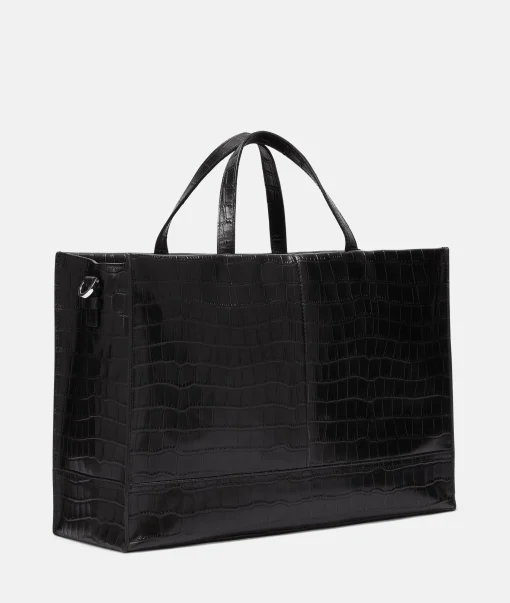 Croco Lou Satchel L
