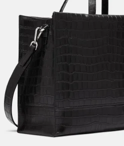 Croco Lou Satchel L