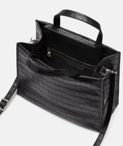 Croco Lou Satchel M