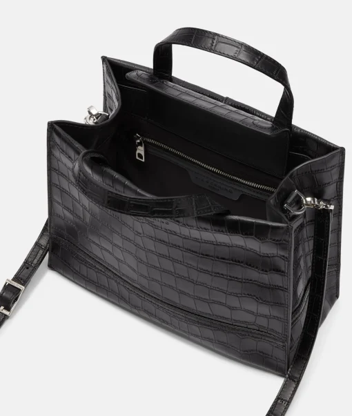Croco Lou Satchel M