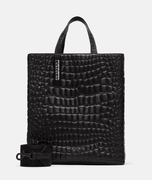 Croco Paper Bag Tote M