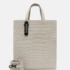 Croco Paper Bag Tote M