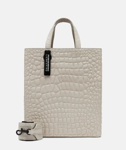 Croco Paper Bag Tote M