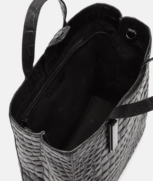 Croco Paper Bag Tote M