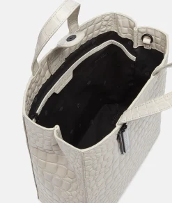 Croco Paper Bag Tote M