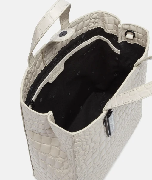 Croco Paper Bag Tote M