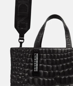 Croco Paper Bag Tote M