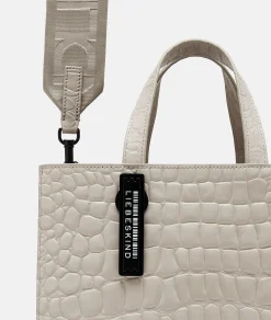 Croco Paper Bag Tote M