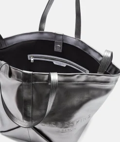 Metallic Elvira Shopper L